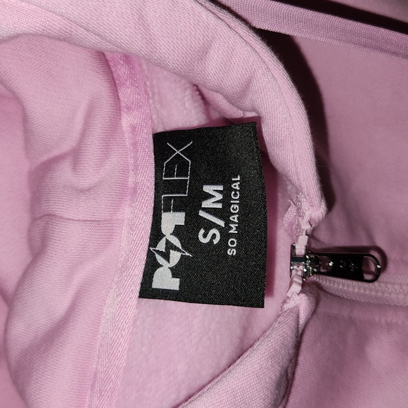 POPFLEX Zip Hoodie in Bubblegum - Picture 2 of 9